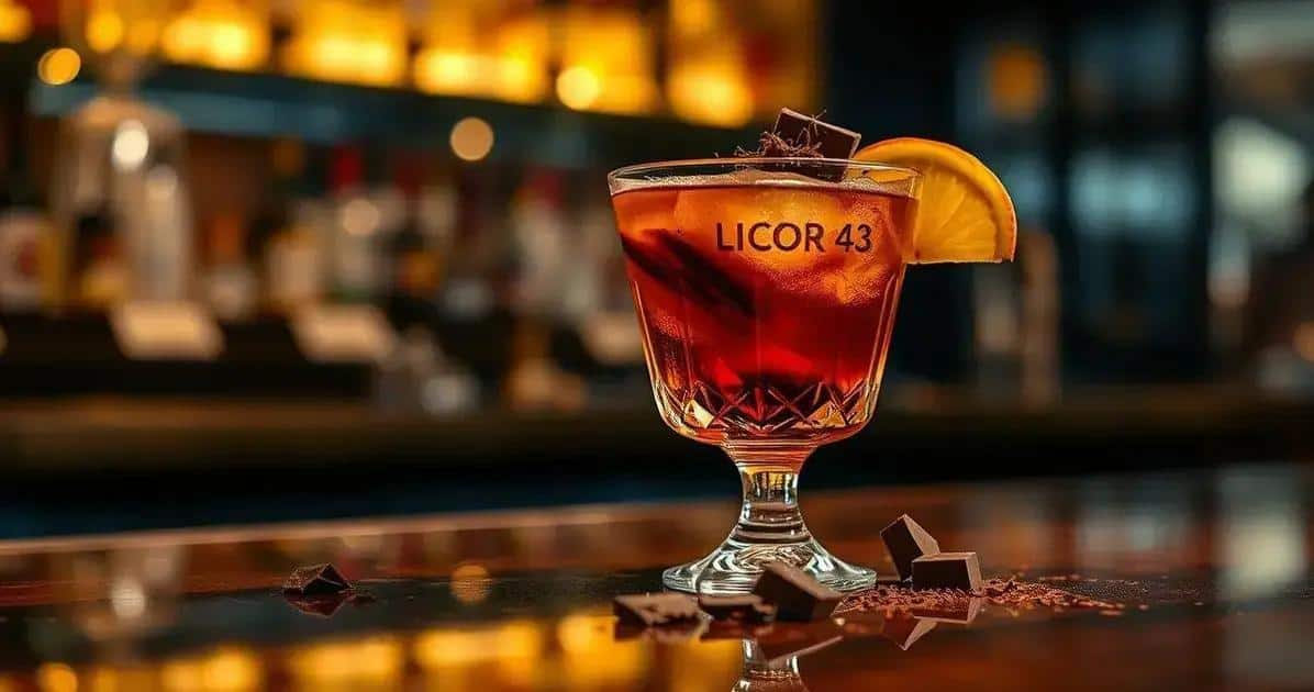 Como harmonizar o Licor 43 Chocolate com queijos, doces e mais
