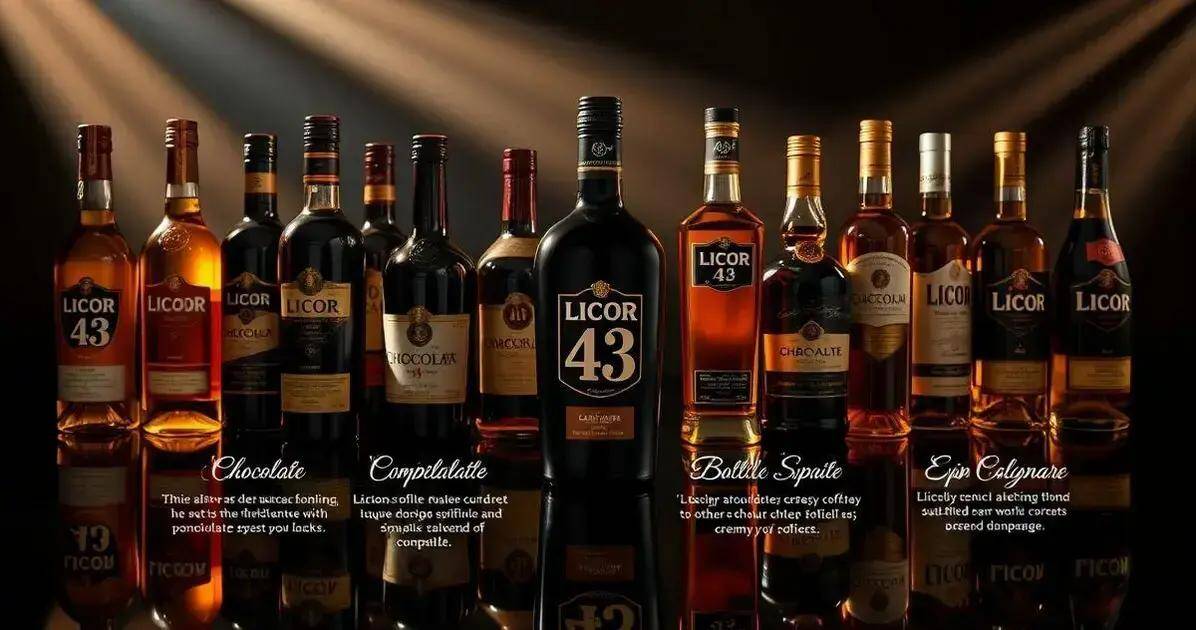 Concluindo a Comparação de Licor 43 com Chocolate