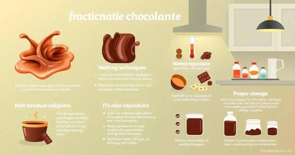 Dicas e Truques para usar chocolate fracionado Dicas e Truques para usar chocolate fracionado