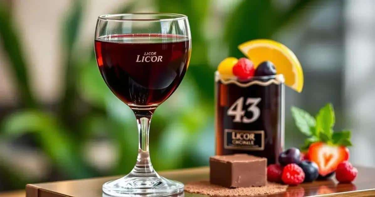 Dicas para degustar Licor 43 Chocolate
