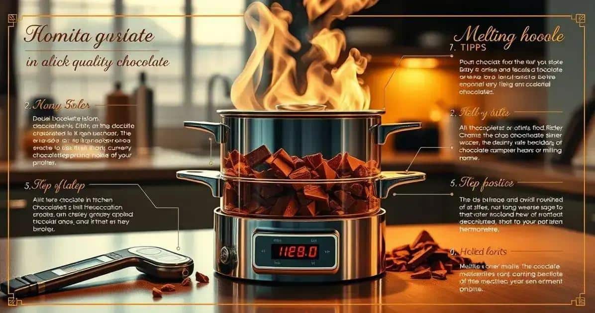 Dicas para Derreter Chocolate Nobre