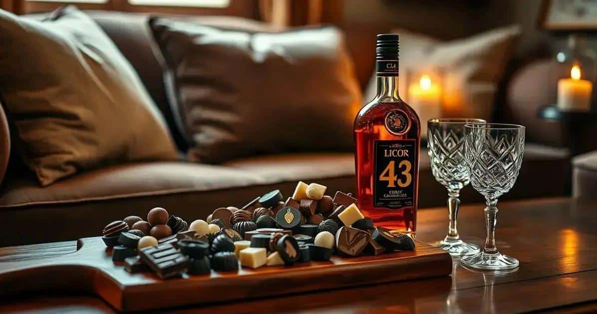 Harmonização do Licor 43 com Chocolates