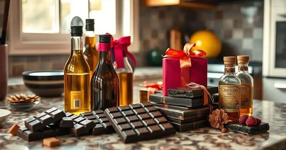 Ingredientes do Chocolate Fracionado