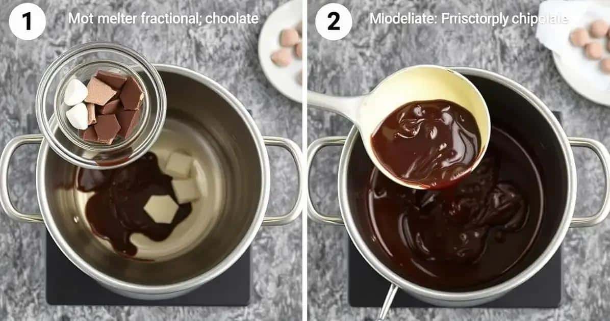 Método de Preparação do Chocolate Fracionado Método de Preparação do Chocolate Fracionado