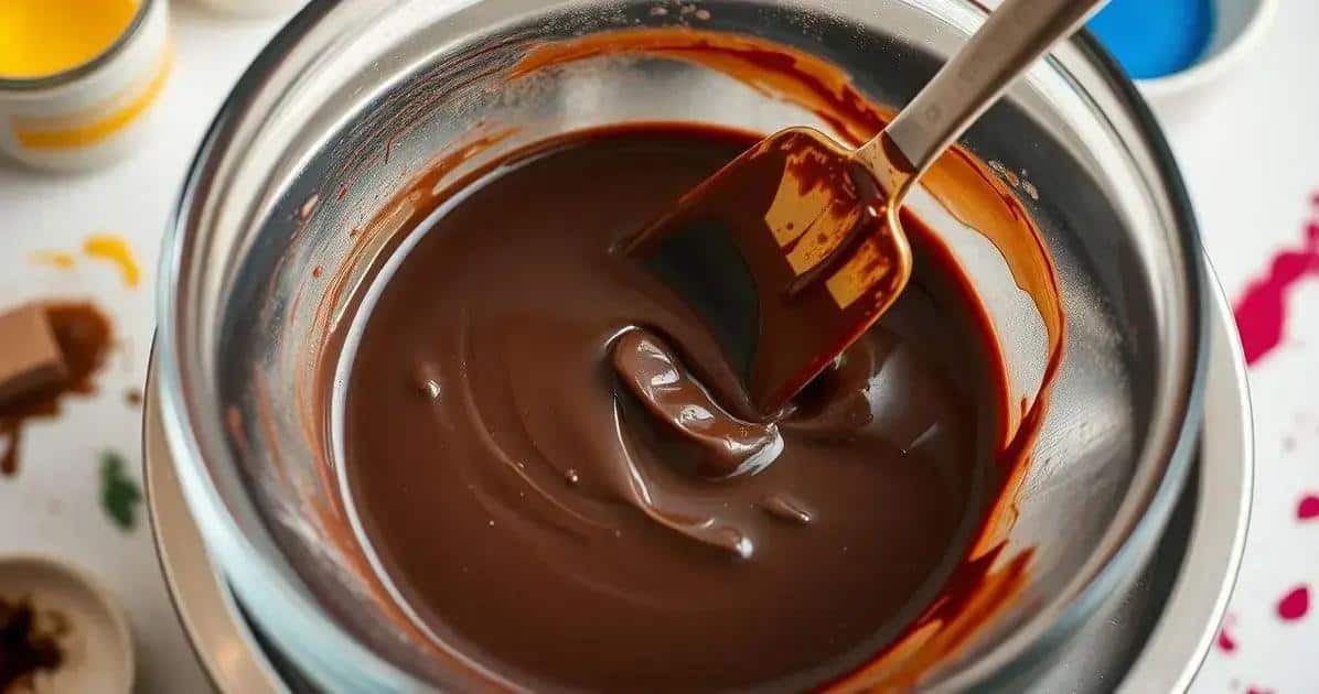 Método de preparação do chocolate fracionado Método de preparação do chocolate fracionado
