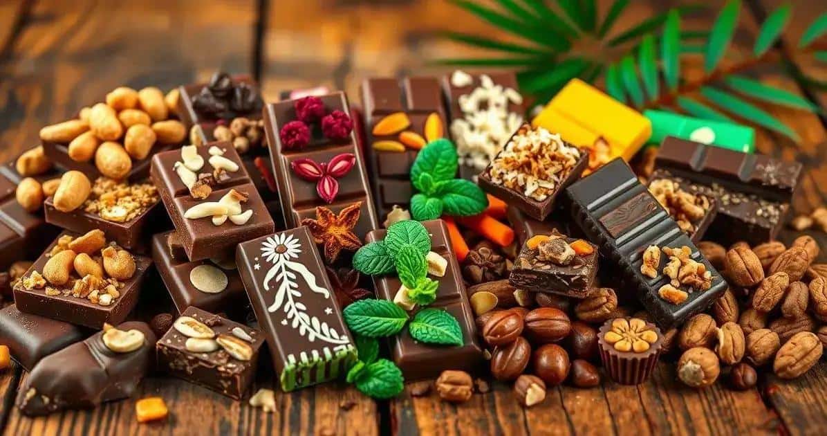 Sugestões de Sabores para Barras de Chocolate