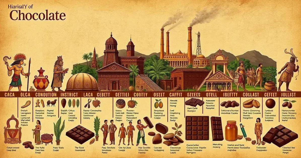 A História do Chocolate pelo Mundo A História do Chocolate pelo Mundo
