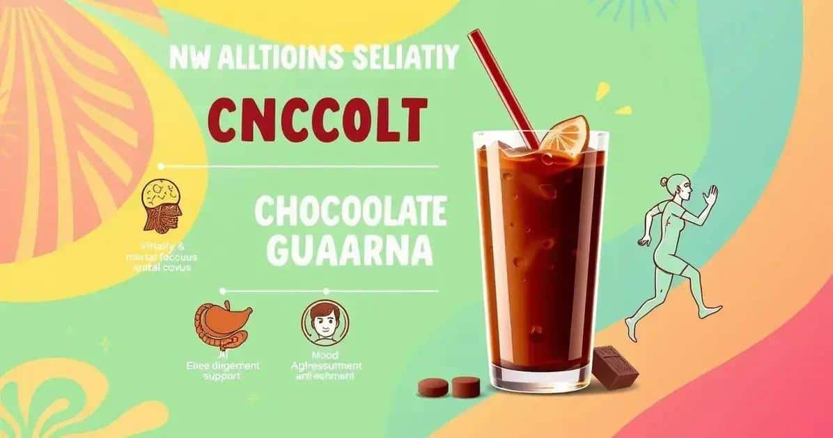 Benefícios da Bebida Energética de Chocolate com Guaraná Benefícios da Bebida Energética de Chocolate com Guaraná