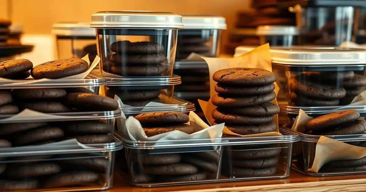 Como Armazenar seus Cookies de Chocolate Corretamente