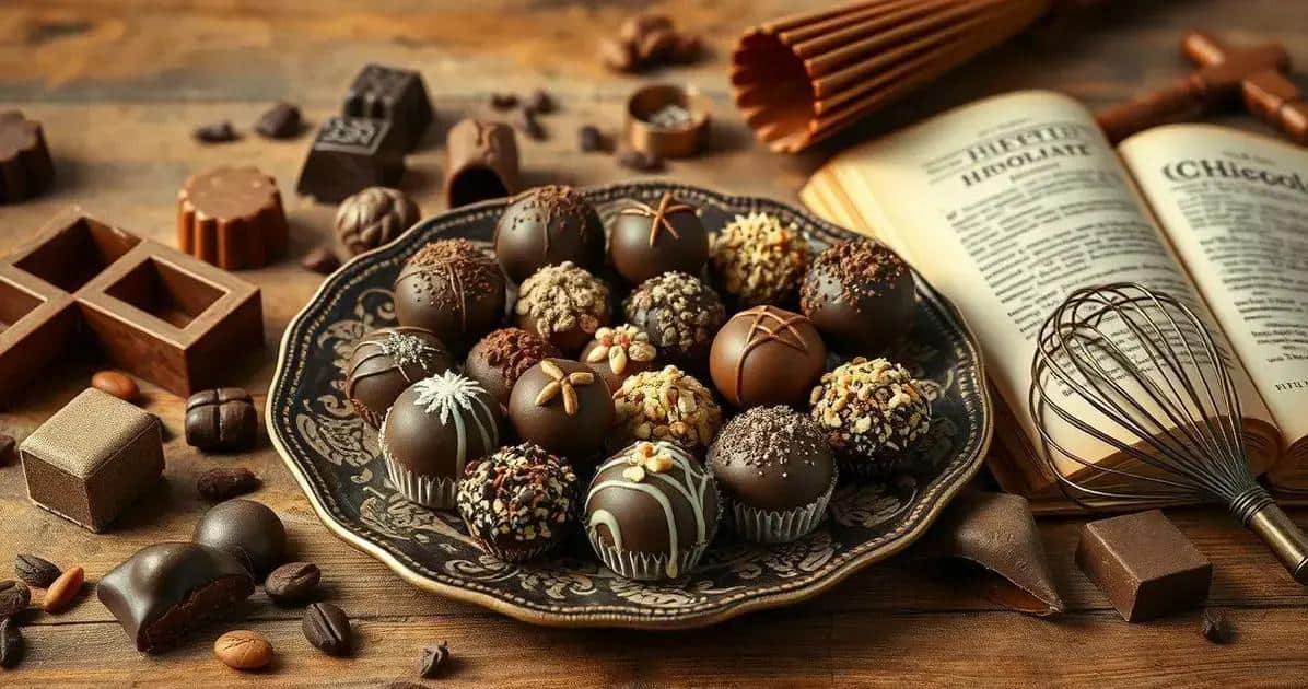 Curiosidades sobre as trufas de chocolate