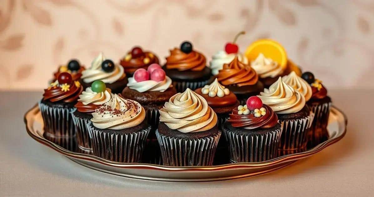 Dicas para Decorar seus Cupcakes de Chocolate