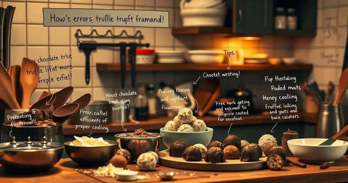 Erro Comum ao Fazer Trufas e Como Evitar