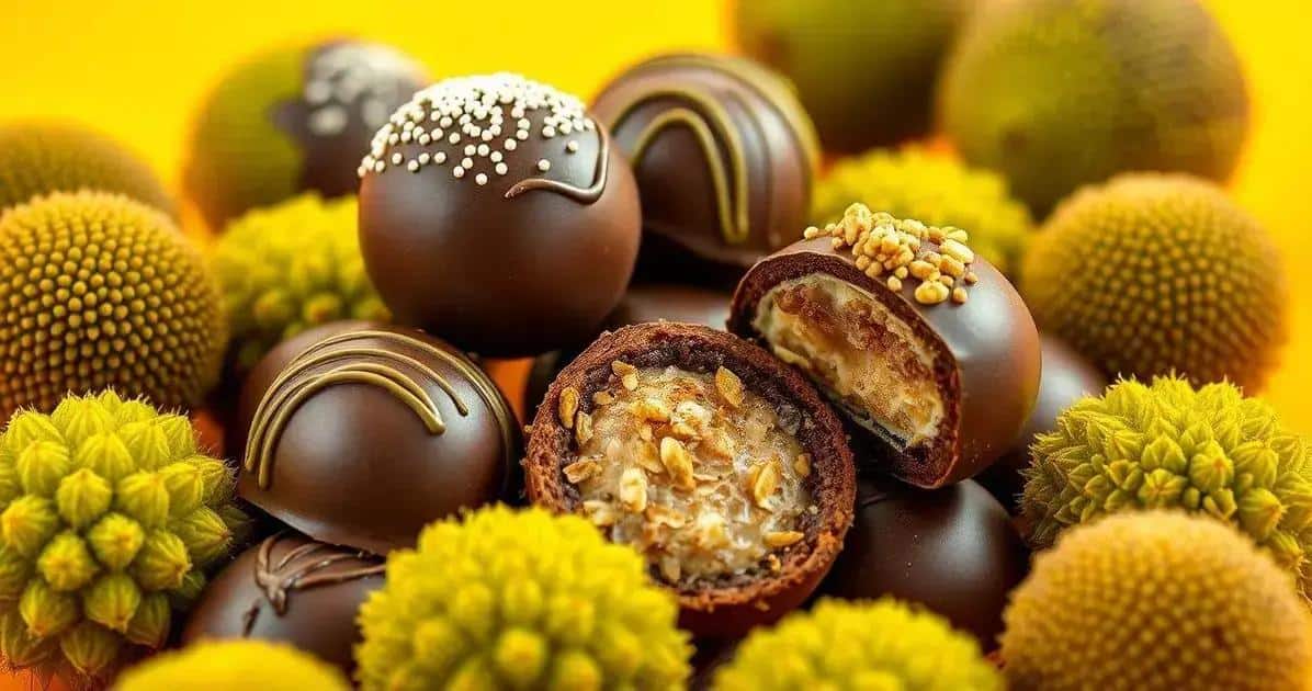 Ingredientes do Brigadeiro de Chocolate com Cupuaçu
