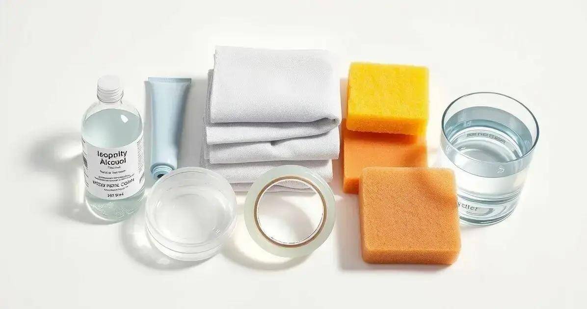 Ingredientes Necessários para Polir Moldes de Policarbonato