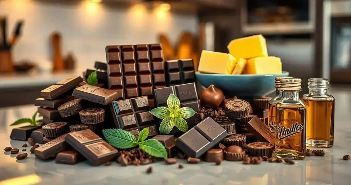 Ingredientes para Chips de Chocolate Finos