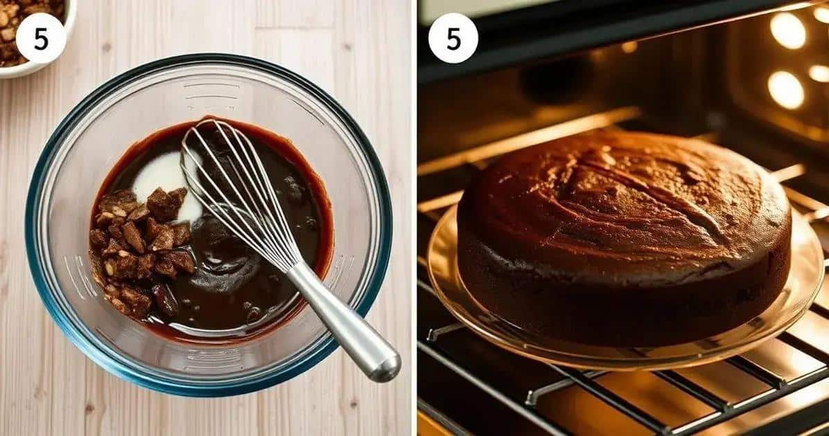 Método de Preparação do Bolo de Chocolate