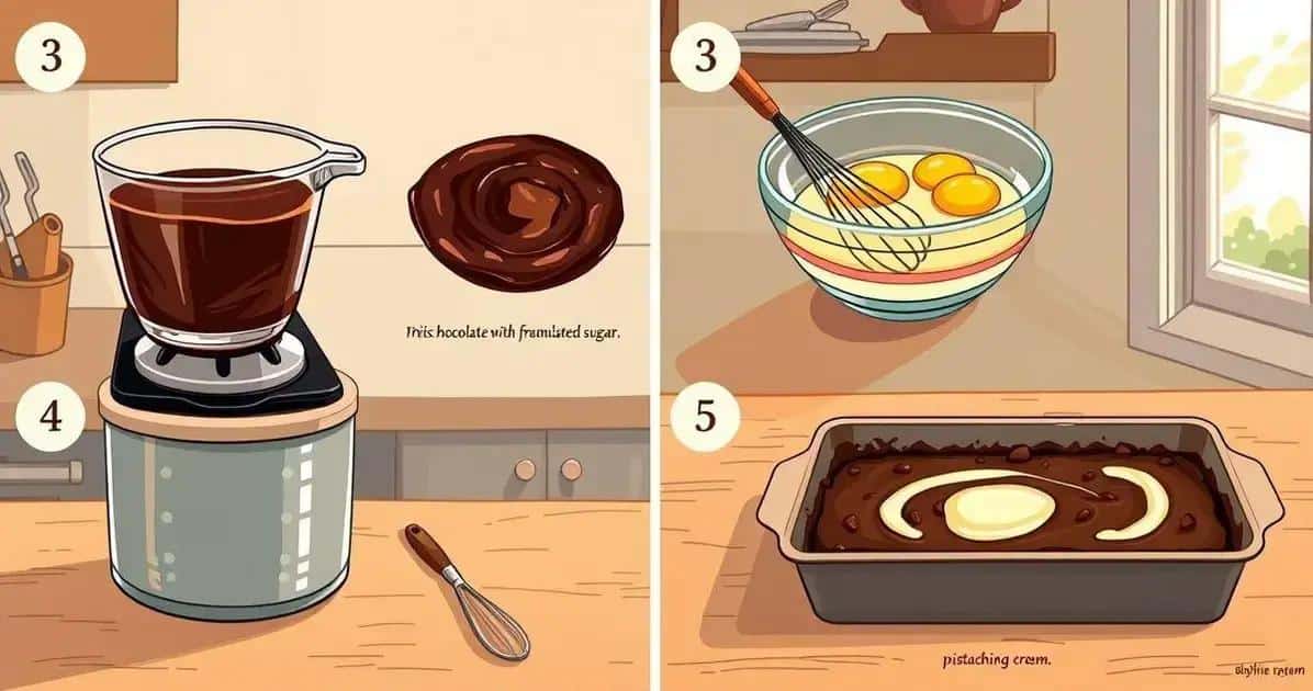 Método de Preparação do Brownie Método de Preparação do Brownie
