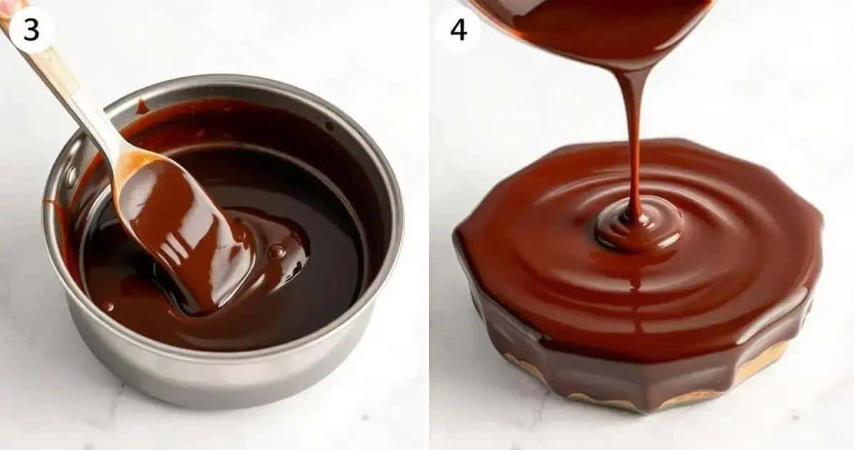 Método de preparo da cobertura de chocolate vegana
