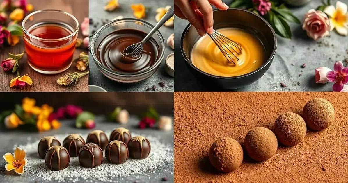 Método de Preparo das Trufas