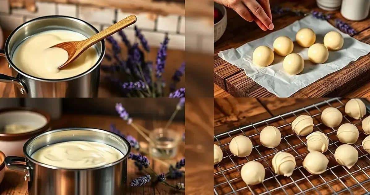 Método de Preparo das Trufas