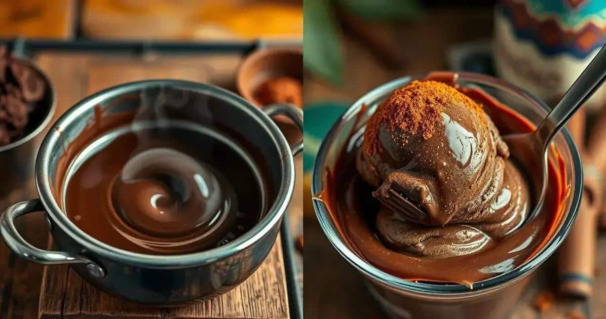 Método de Preparo do Chocolate Gelado