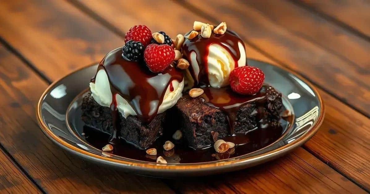 Sugestões de Acompanhamento para o Brownie Sugestões de Acompanhamento para o Brownie
