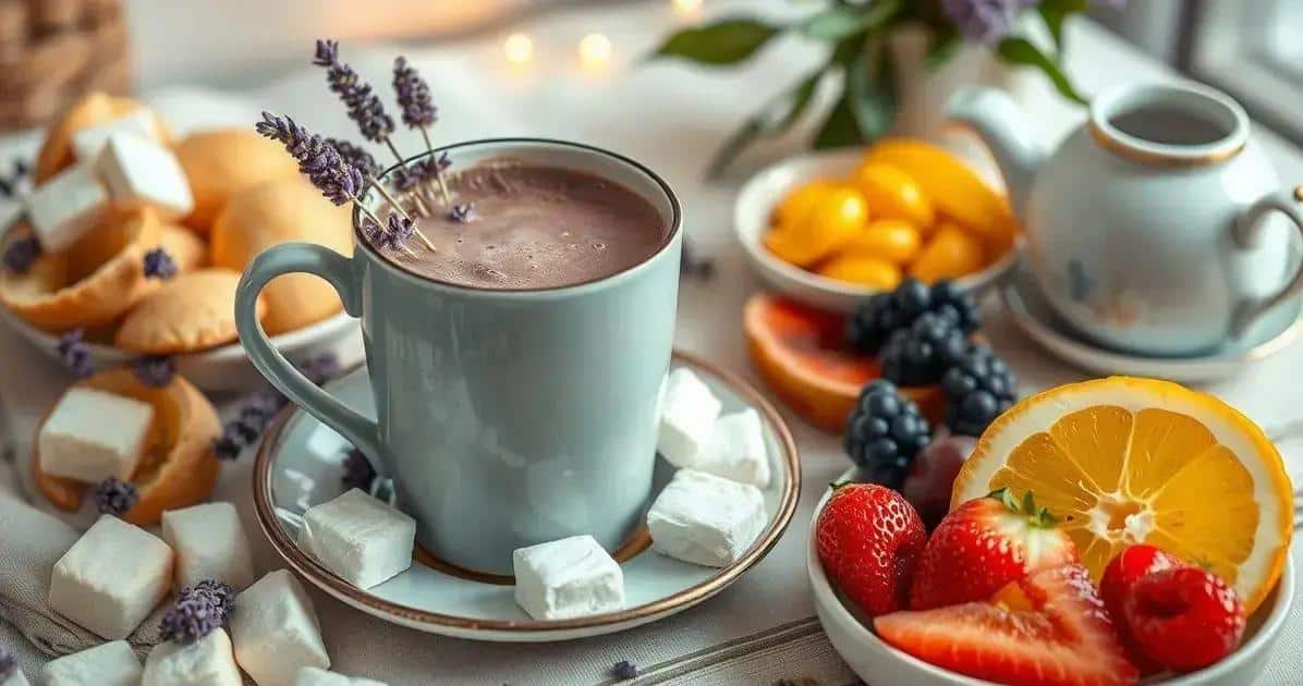 Sugestões de Acompanhamentos para o Chocolate Quente