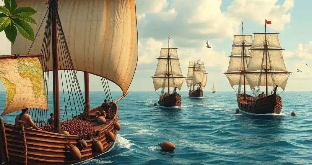 A História do Cacau no Comércio Marítimo A História do Cacau no Comércio Marítimo