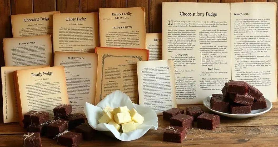 A História do Chocolate Fudge