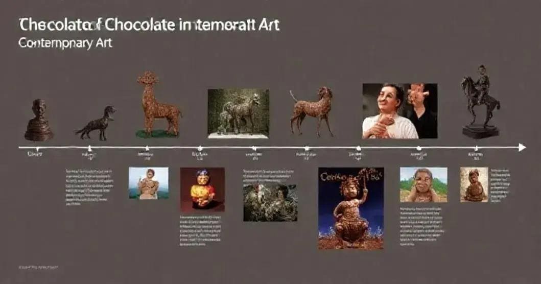 A História do Chocolate na Arte Contemporânea