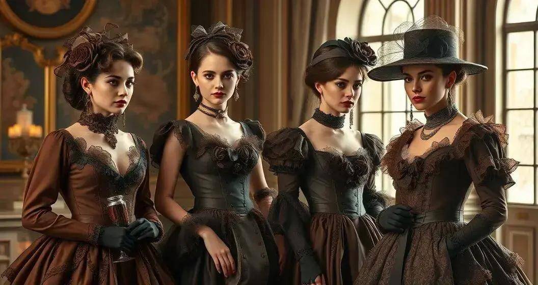 A Influência do Chocolate nas Roupas da Época