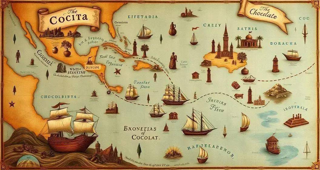 Aventuras no Atlântico: Navios que Levaram Cacau para o Velho Mundo