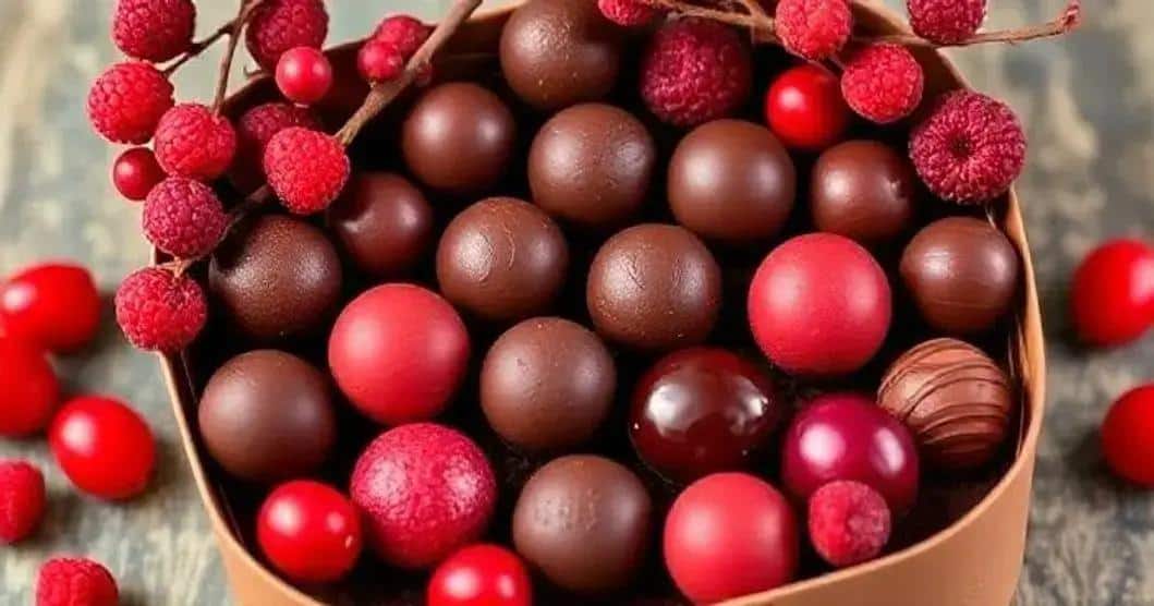 Caixa Ruby Berry: Explosão de Cores e Sabores Sofisticados