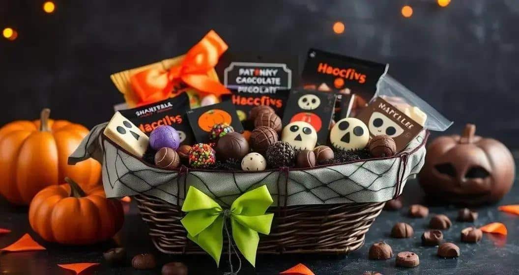 Cesta Halloween Boo: Doces Assustadoramente Gostosos