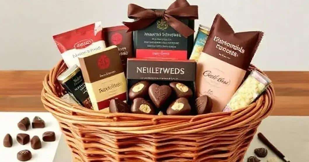 Cesta Lua de Mel: Começar a Vida a Dois com Cacau Premium