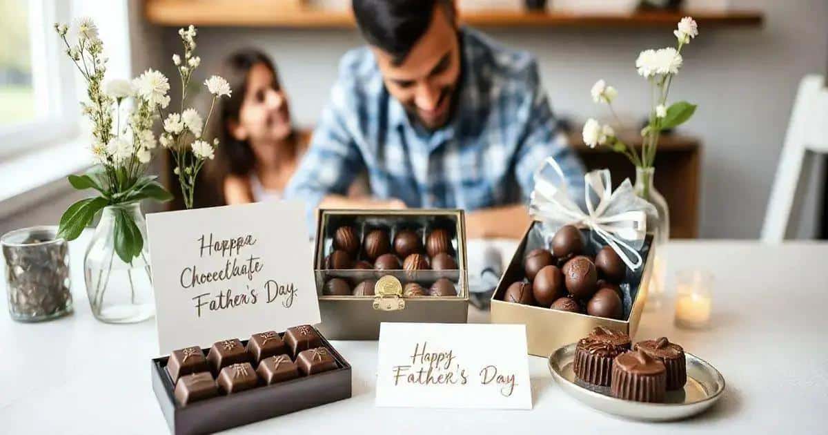 Chocolate Pai Herói: Mimos Doces que Celebram o Melhor Amigo
