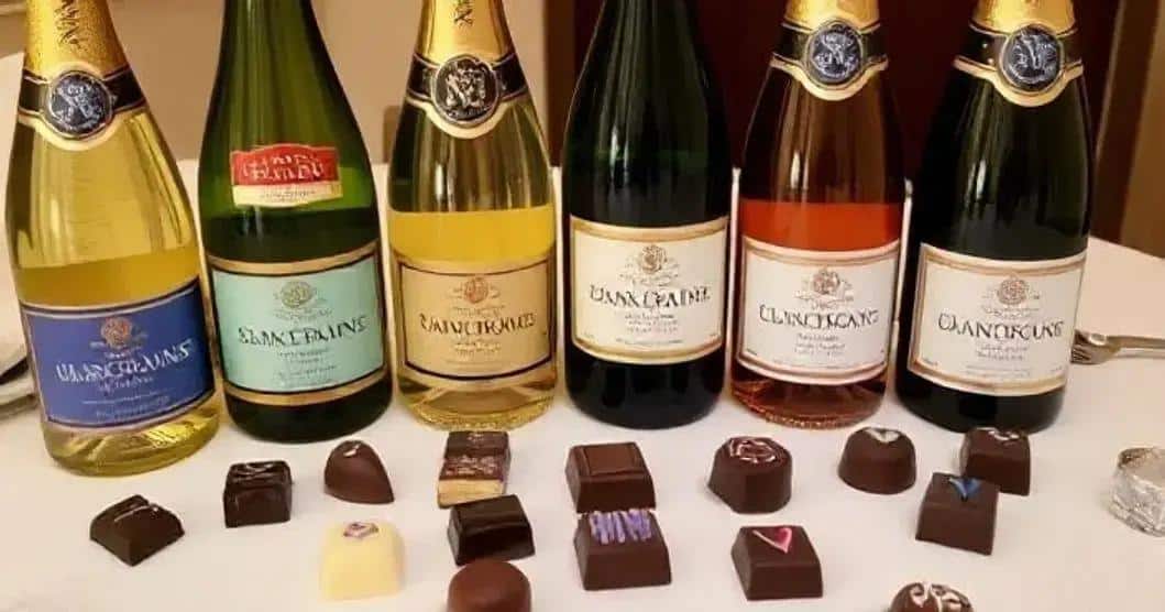 Como escolher o melhor espumante para chocolates