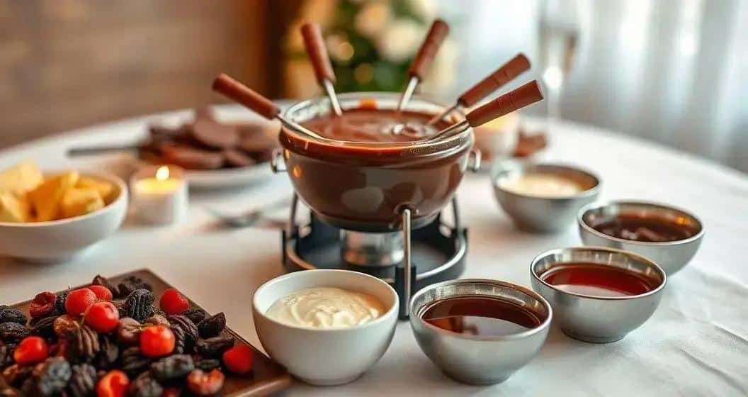 Como fazer a receita de fondue de chocolate parecer ainda mais especial Como fazer a receita de fondue de chocolate parecer ainda mais especial