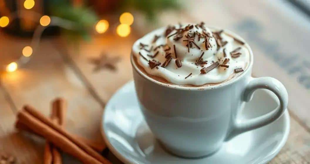 Como servir chocolate quente cremoso