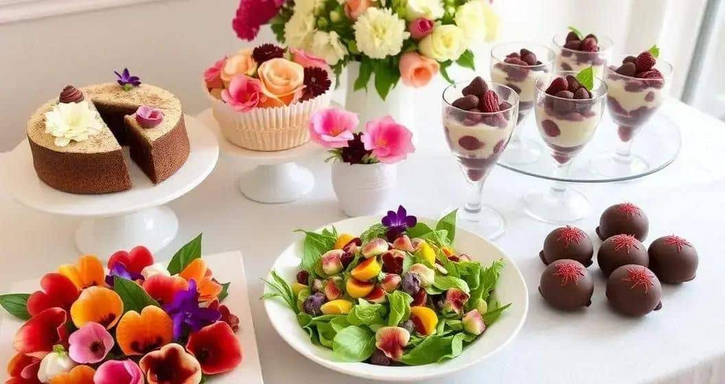 Como utilizar a flor de chocolate em receitas variadas