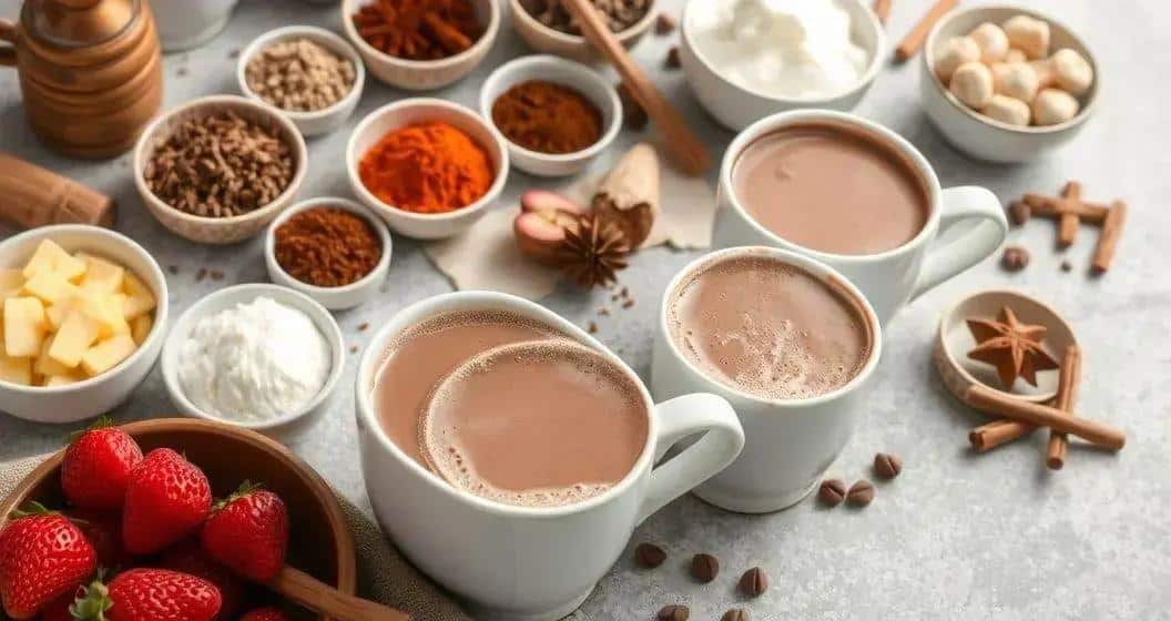Como Variar o Sabor do Seu Chocolate Quente