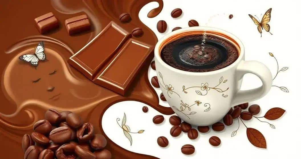 Curiosidades sobre mousse de chocolate e café