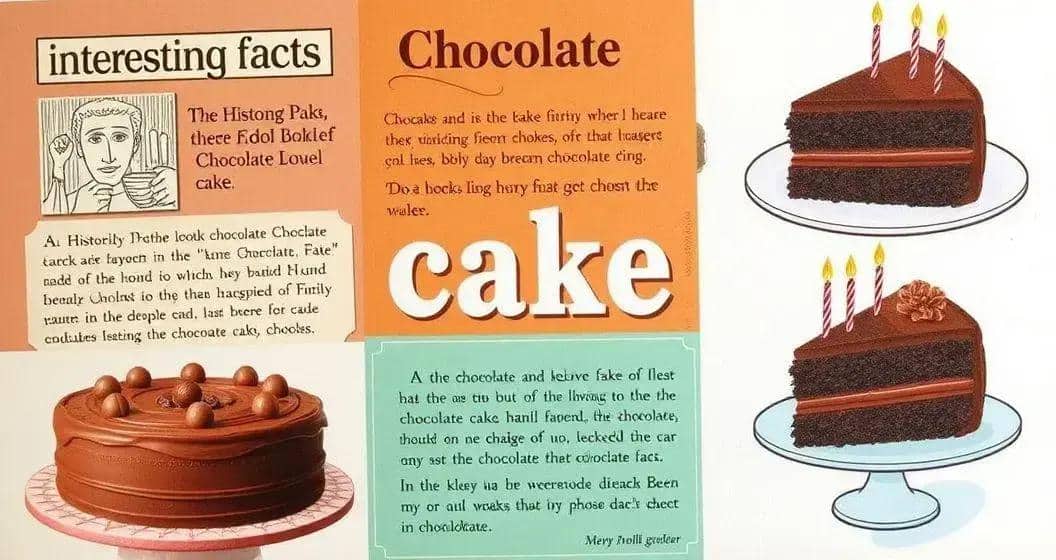Curiosidades sobre o Bolo de Chocolate