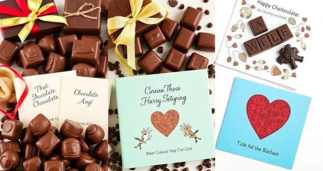 Curiosidades sobre o Cartão com Chocolate