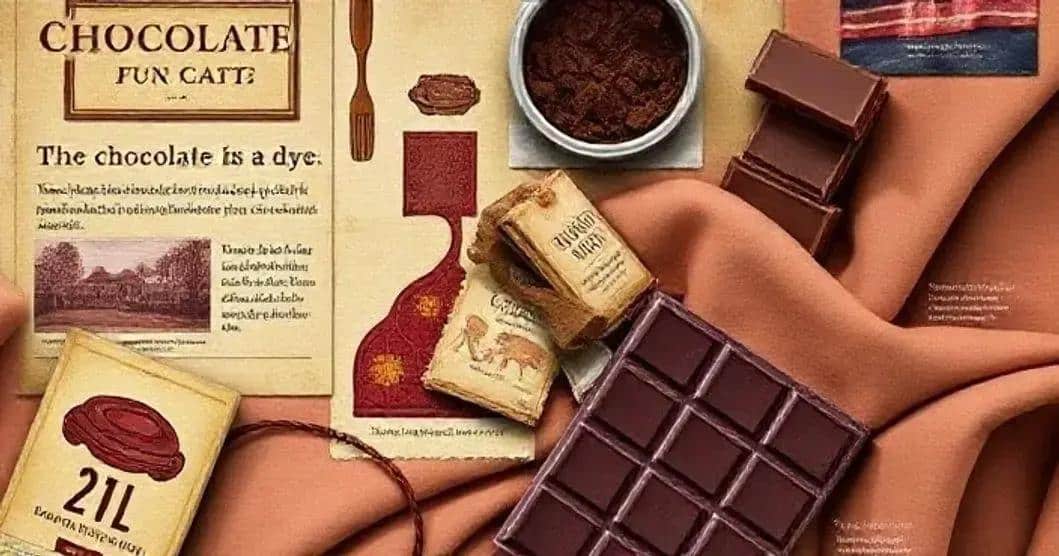 Curiosidades sobre o uso de chocolate como corante