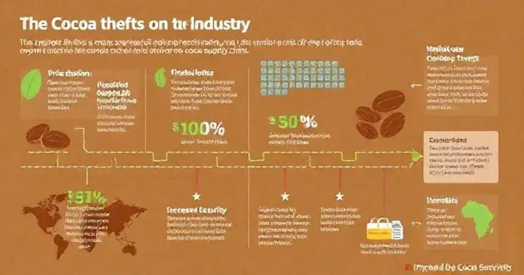 Impactos dos Roubos de Cacau na Indústria