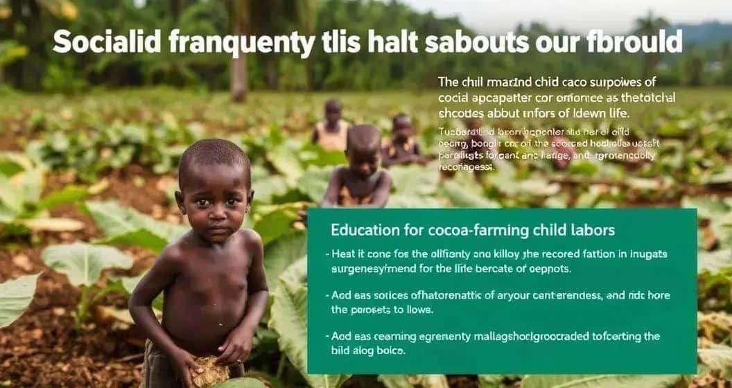 Impactos sociais do trabalho infantil no cultivo do cacau