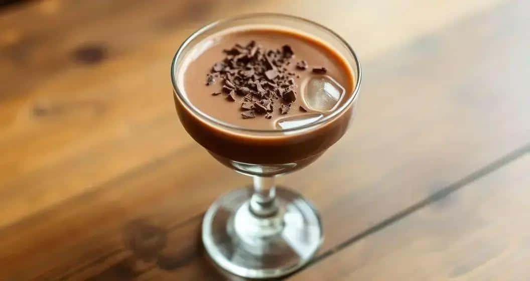 Ingredientes da Bebida Alcoólica de Chocolate com Cachaça