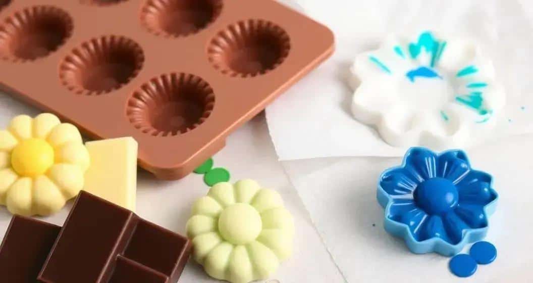 Ingredientes da Flor de Chocolate Comestível Artesanal