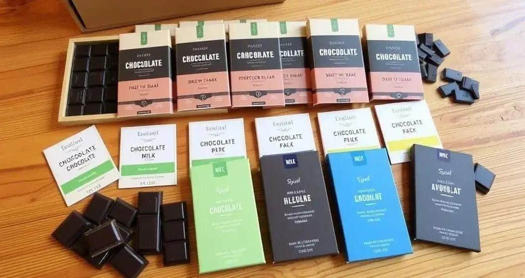 Ingredientes do Kit Degustação de Chocolates Bean to Bar